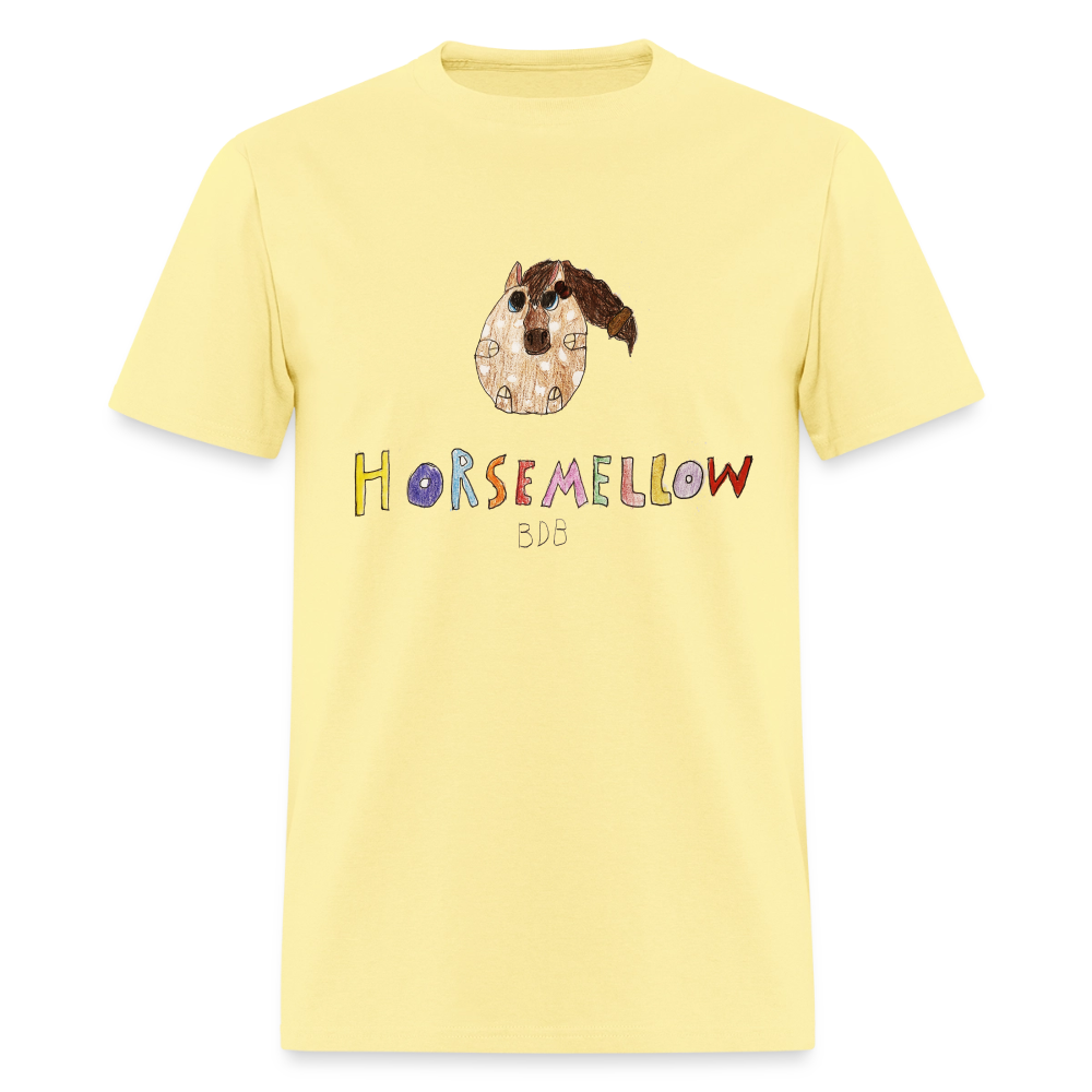 DC26 Bailee's "Horsemellow" T-shirt - cornsilk