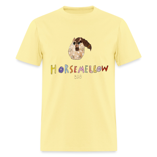 DC26 Bailee's "Horsemellow" T-shirt - cornsilk