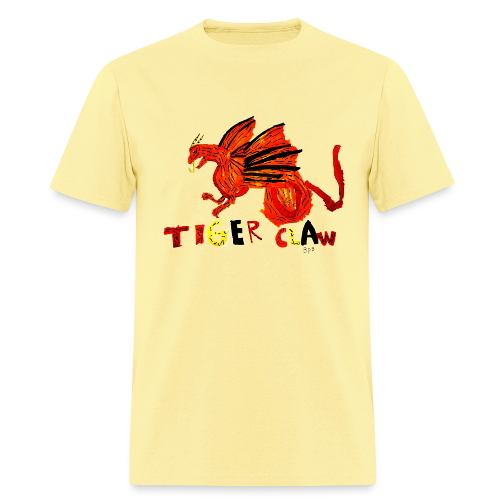 DC26 Beyler's "Tiger Claw" T-shirt - cornsilk