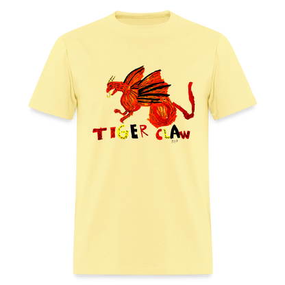 DC26 Beyler's "Tiger Claw" T-shirt - cornsilk