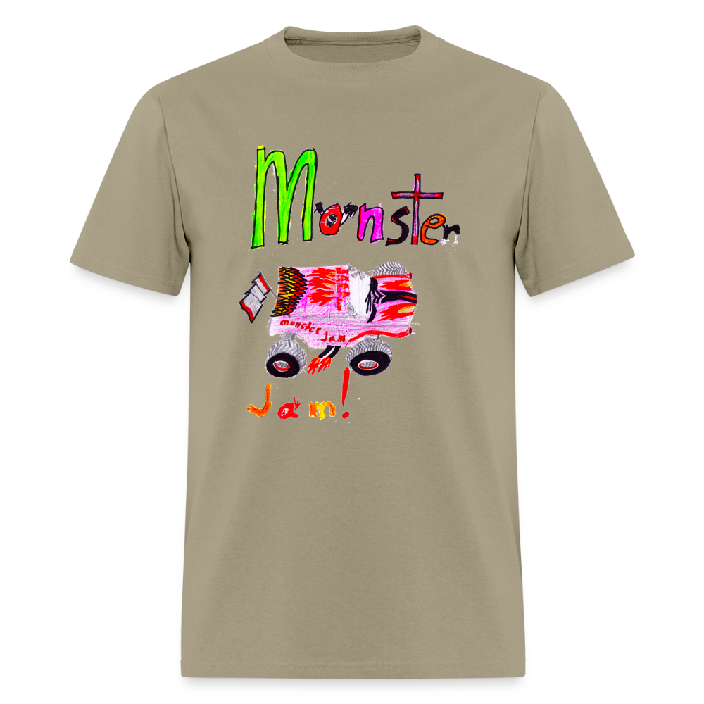 DC26 Eric's "Monster Jam" T-shirt - khaki