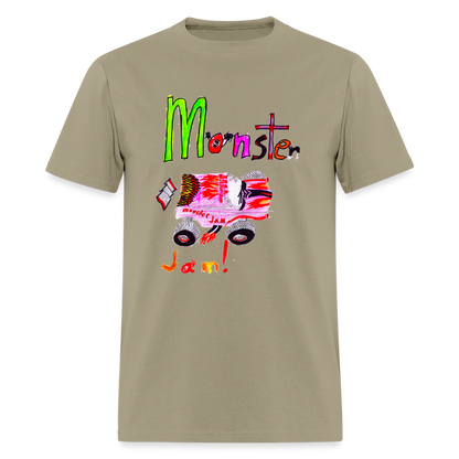 DC26 Eric's "Monster Jam" T-shirt - khaki