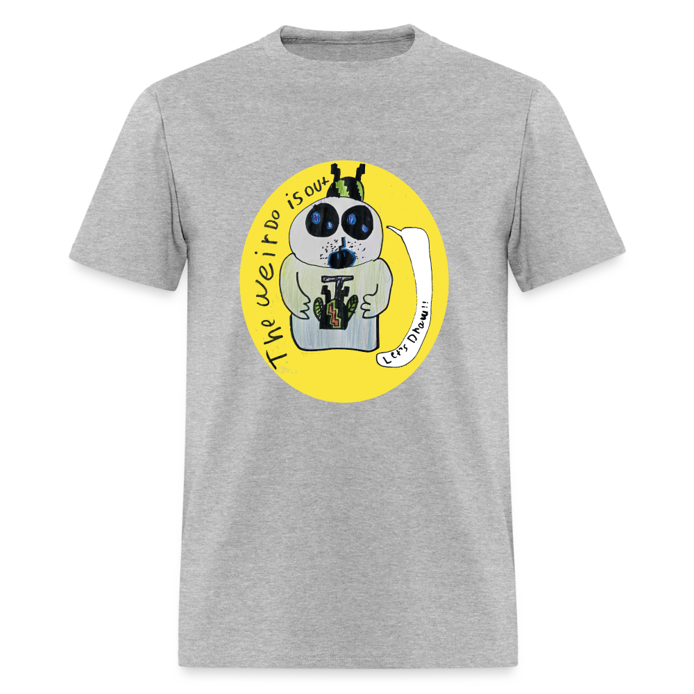 DC26 Axel's "Weirdo" T-shirt - heather gray