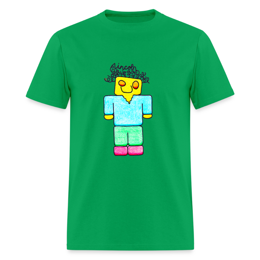 DC26 Lincoln's "Mine Craft Me" T-shirt - bright green