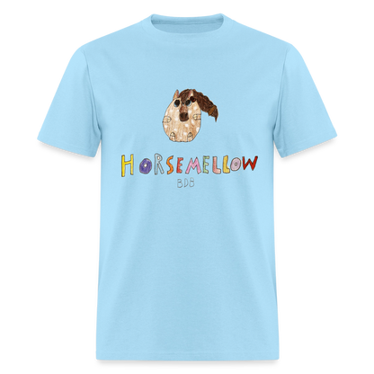 DC26 Bailee's "Horsemellow" T-shirt - powder blue