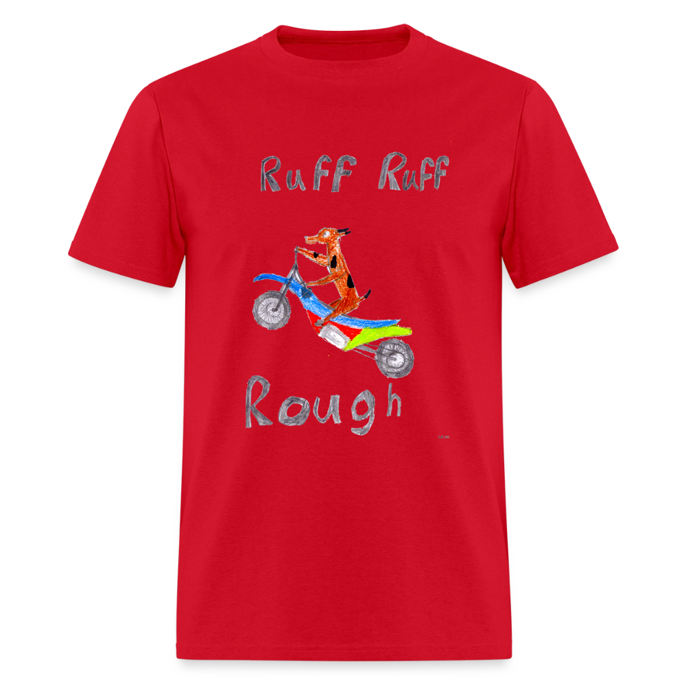 DC26 Levi's "Ruff Ruff Rough" T-shirt - red
