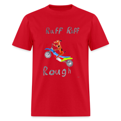 DC26 Levi's "Ruff Ruff Rough" T-shirt - red