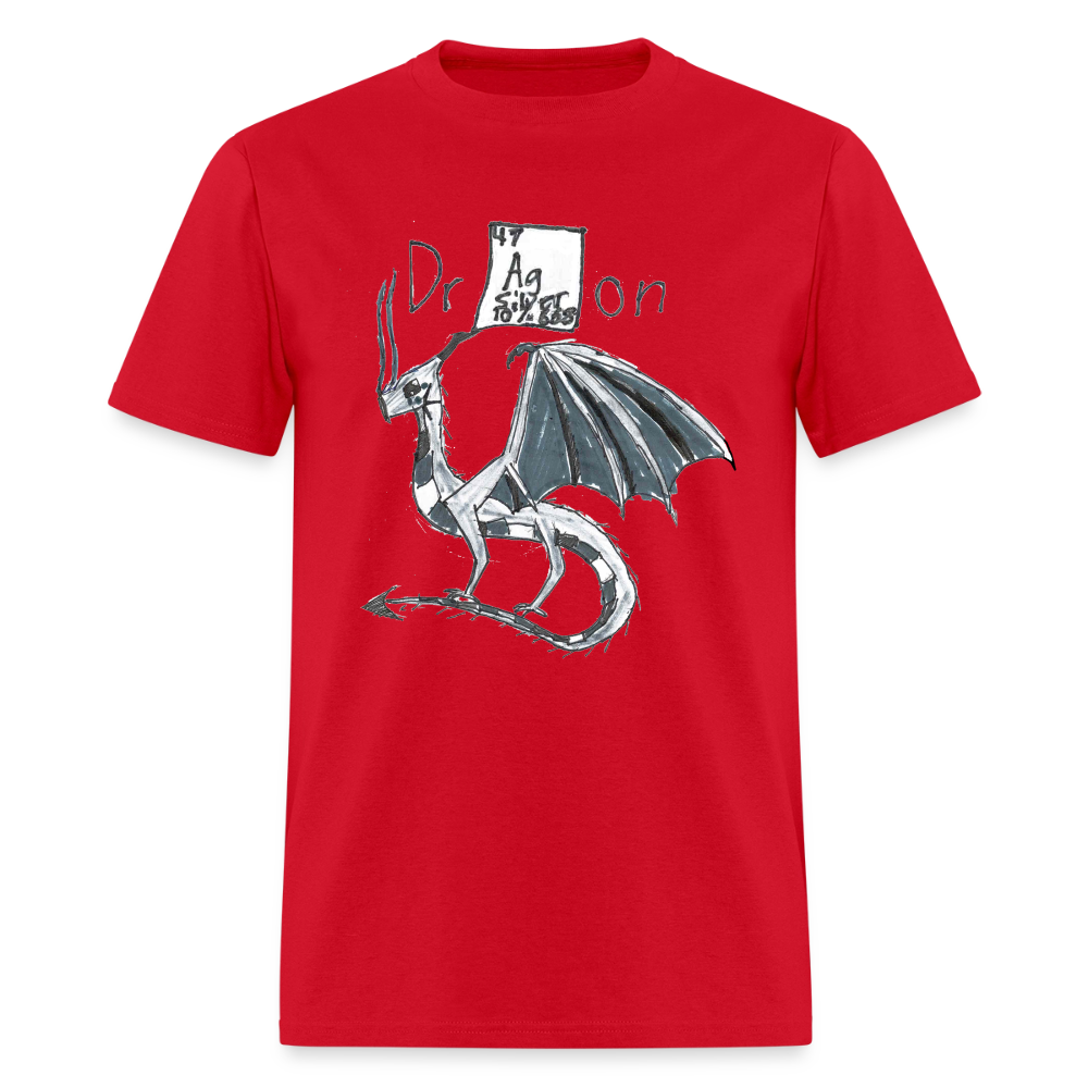 DC26 Francesca's "Silver Dragon" T-shirt - red