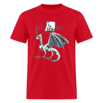 DC26 Francesca's "Silver Dragon" T-shirt - red