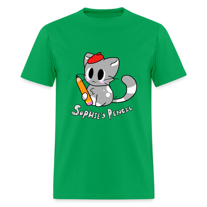 DC26 "Sophie's Pencil" T-shirt - bright green