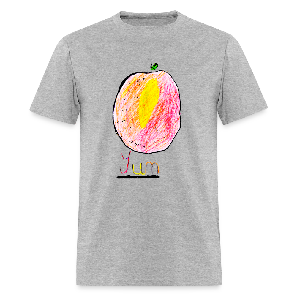 DC26 Tessa's "Yum" T-shirt - heather gray
