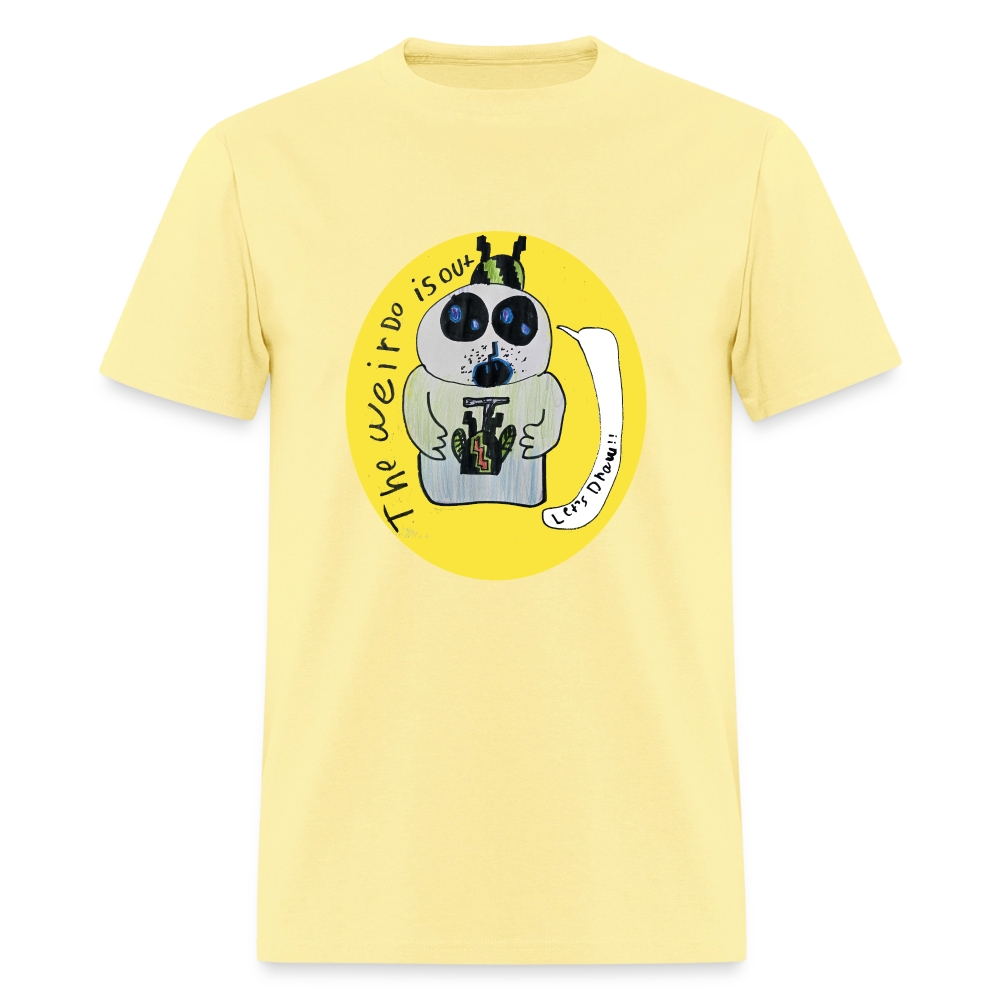 DC26 Axel's "Weirdo" T-shirt - cornsilk