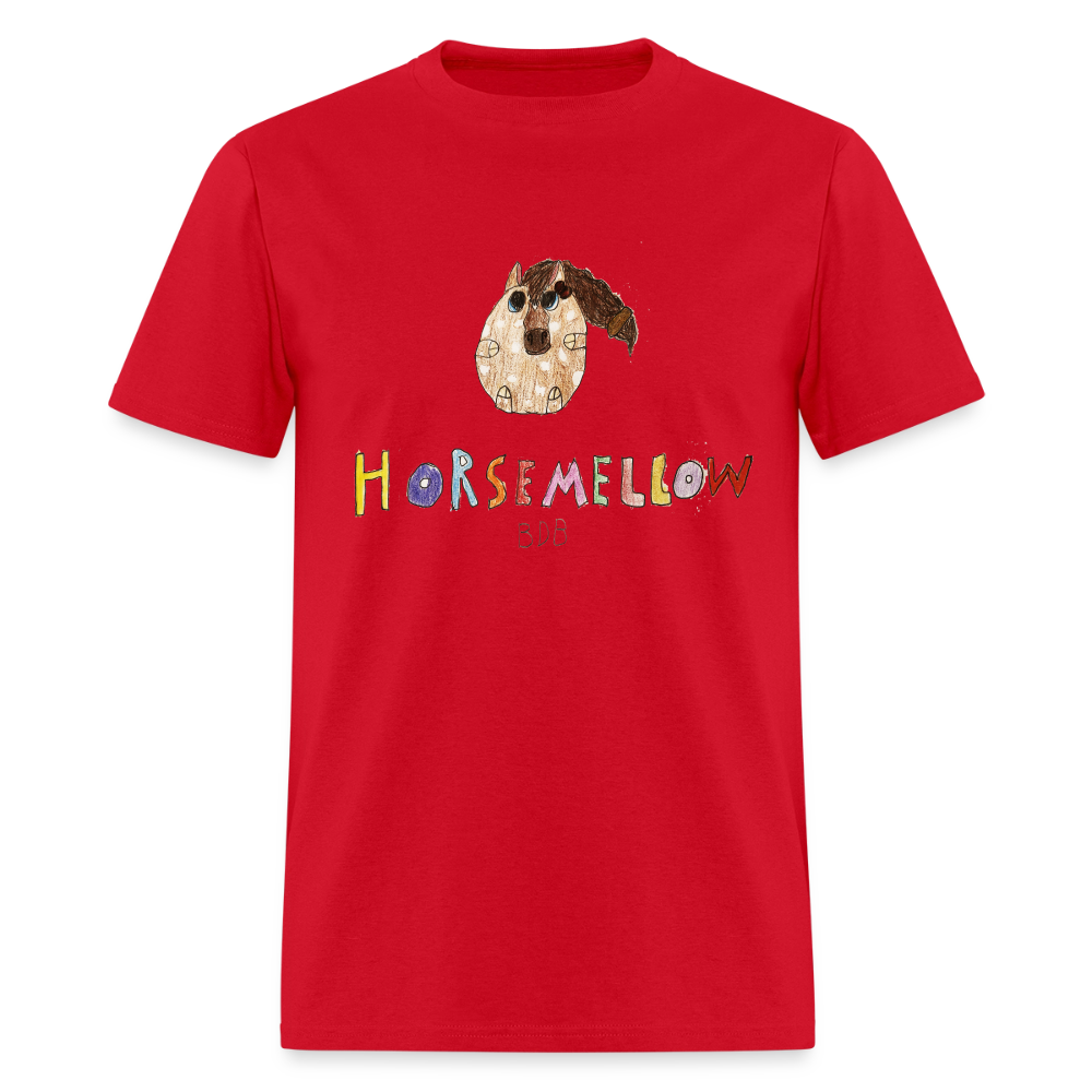 DC26 Bailee's "Horsemellow" T-shirt - red