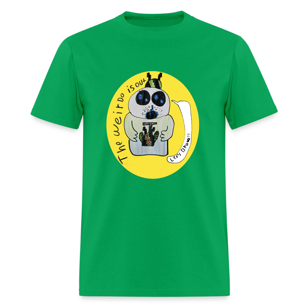 DC26 Axel's "Weirdo" T-shirt - bright green
