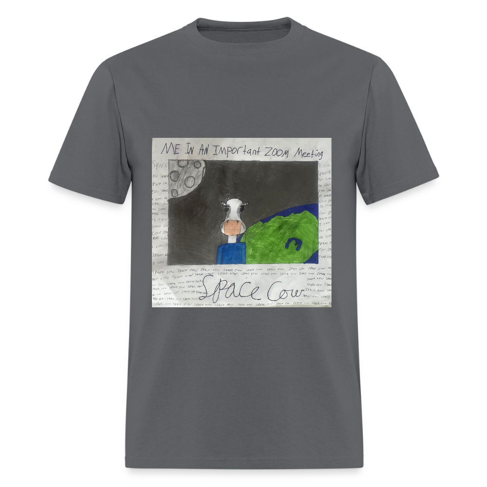 DC25 Blake's "Space Cow" T-Shirt - charcoal