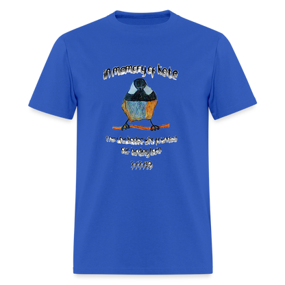 DC26 Jude's "Kate" T-shirt - royal blue