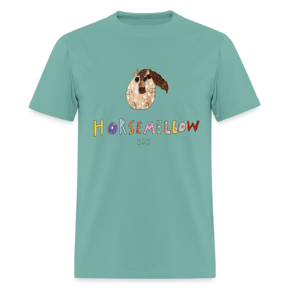 DC26 Bailee's "Horsemellow" T-shirt - aquatic