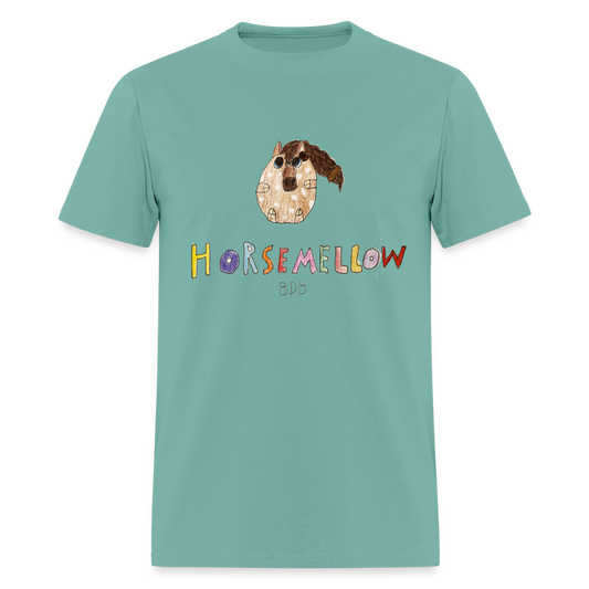 DC26 Bailee's "Horsemellow" T-shirt - aquatic