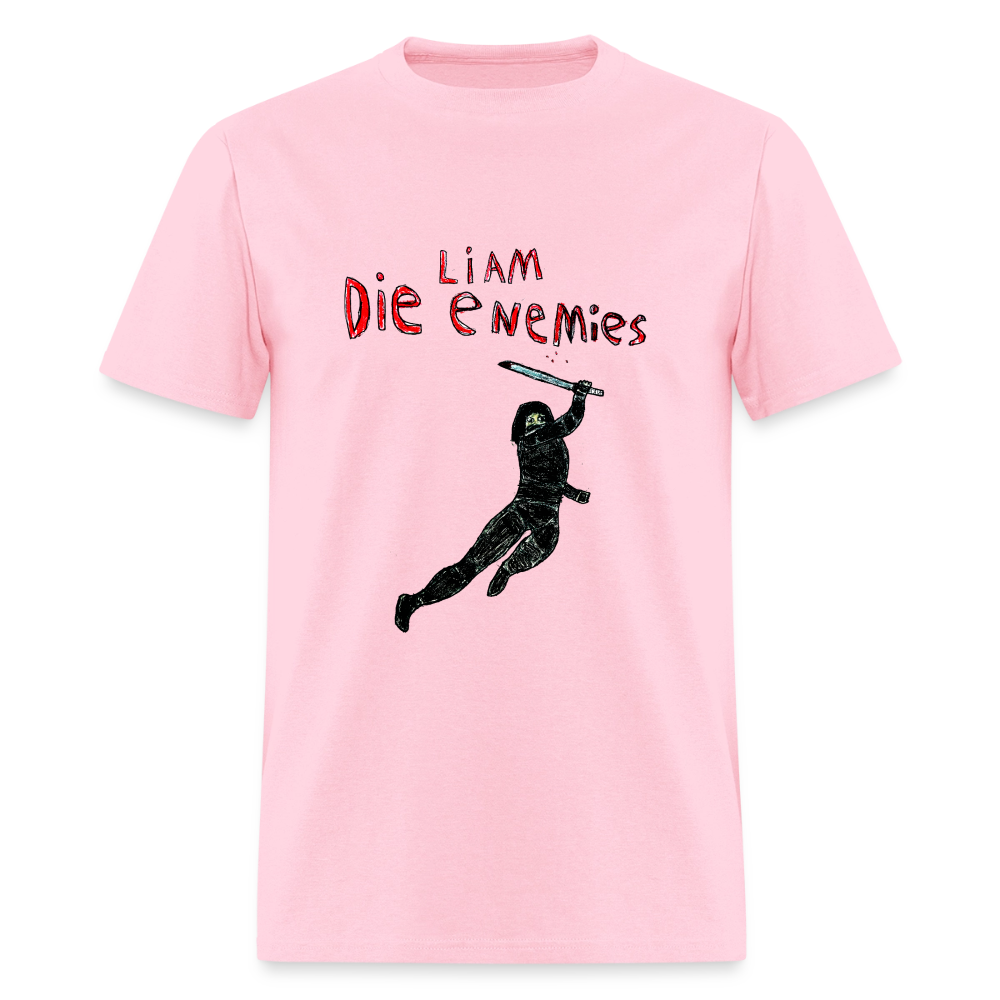 DC26 Liam's "Die Enemies" T-shirt - pink