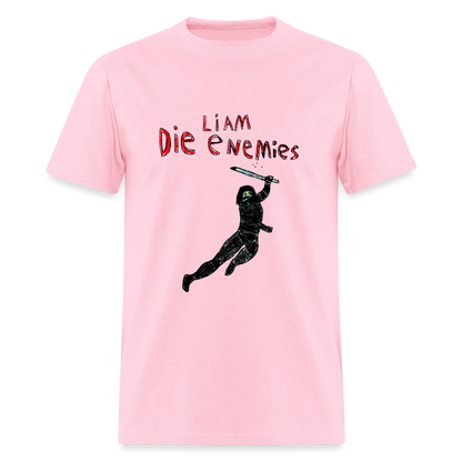 DC26 Liam's "Die Enemies" T-shirt - pink
