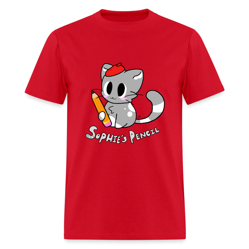 DC26 "Sophie's Pencil" T-shirt - red