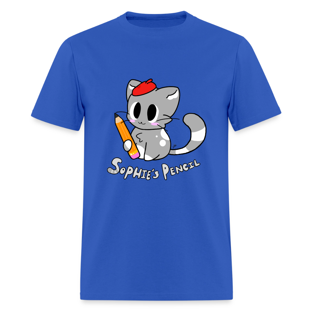 DC26 "Sophie's Pencil" T-shirt - royal blue