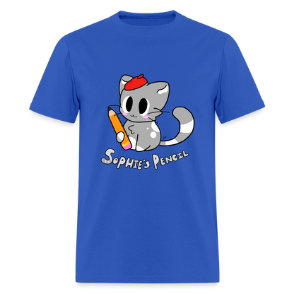 DC26 "Sophie's Pencil" T-shirt - royal blue