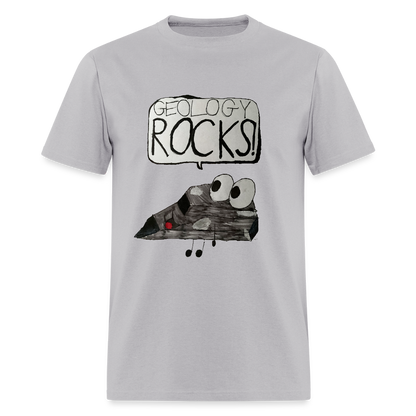DC25 Parker's "Geology Rocks" T-Shirt - gravel 