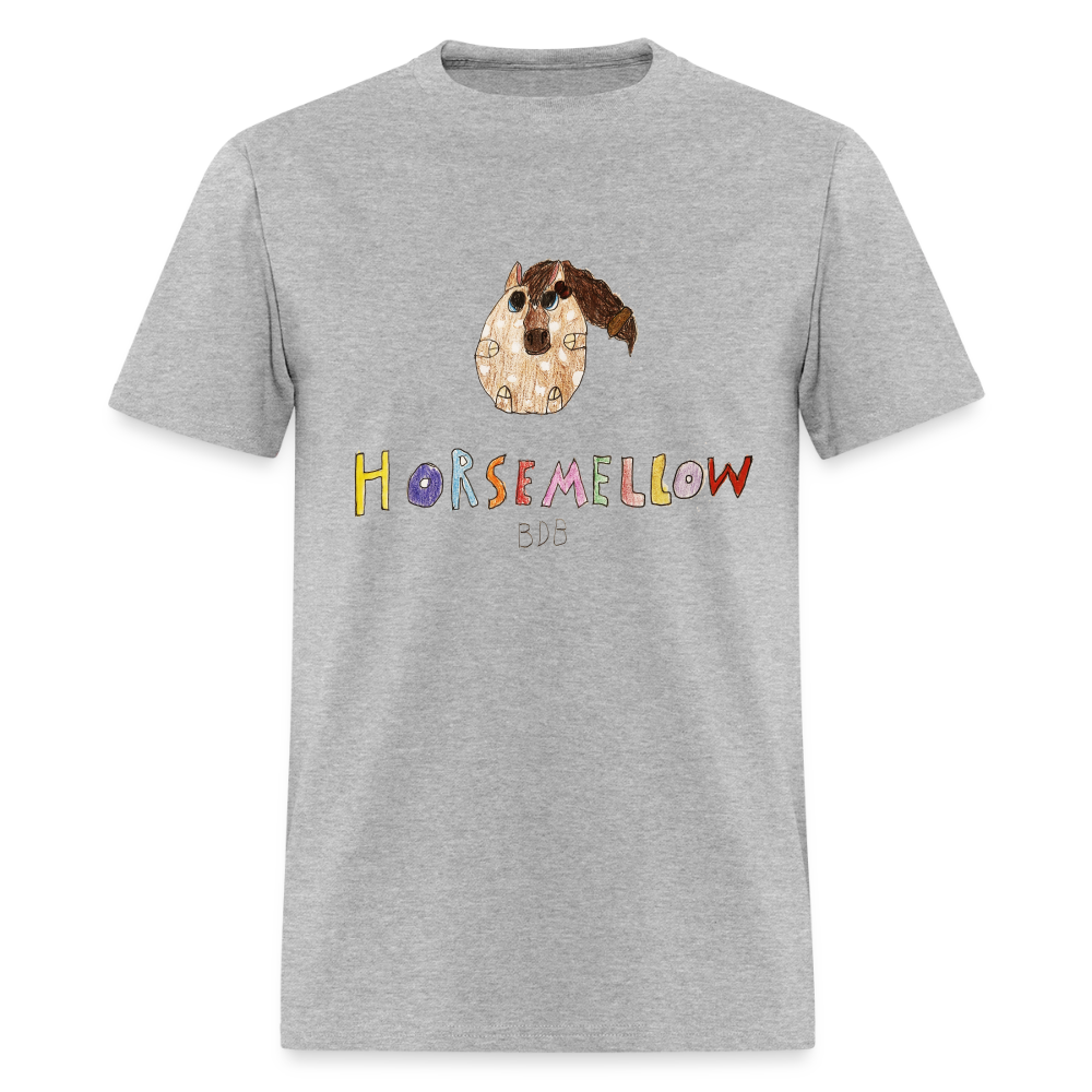 DC26 Bailee's "Horsemellow" T-shirt - heather gray