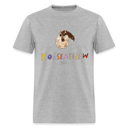 DC26 Bailee's "Horsemellow" T-shirt - heather gray