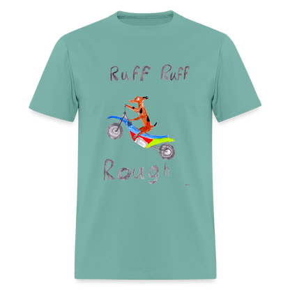 DC26 Levi's "Ruff Ruff Rough" T-shirt - aquatic