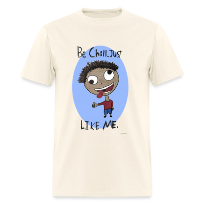 DC26 Anthony's "Be Chill" T-shirt - sweet cream heather