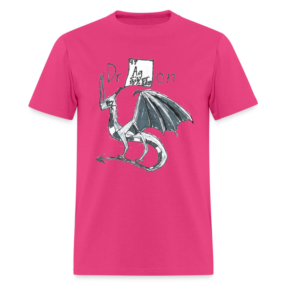 DC26 Francesca's "Silver Dragon" T-shirt - fuchsia