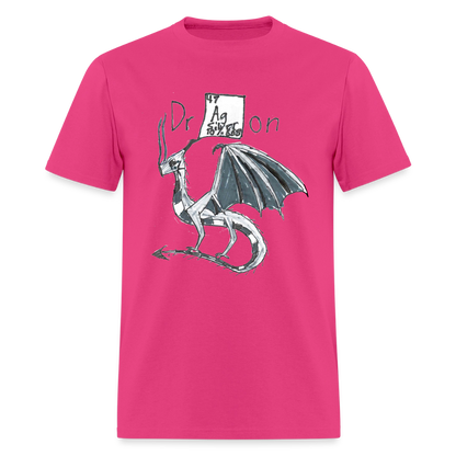 DC26 Francesca's "Silver Dragon" T-shirt - fuchsia