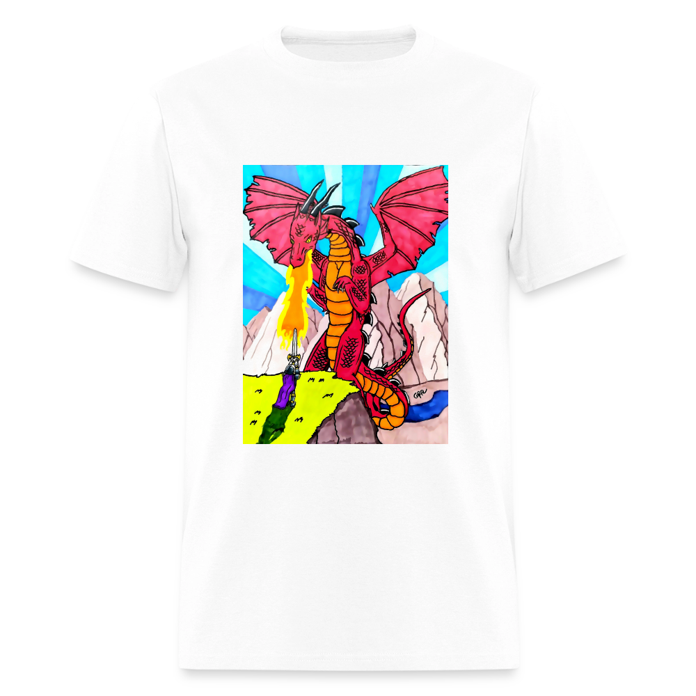 DC26 Gideon's "Dragon Fire" T-shirt - white