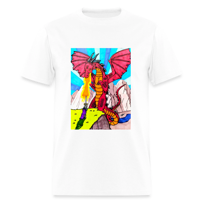 DC26 Gideon's "Dragon Fire" T-shirt - white