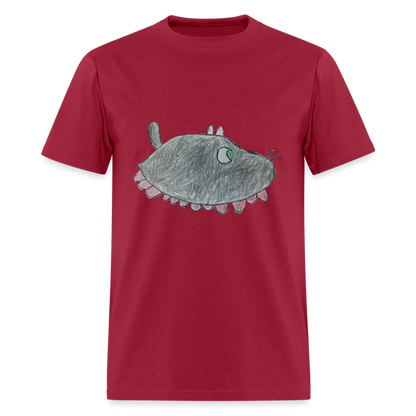 DC25 Rory's "Rat" T-Shirt - dark red