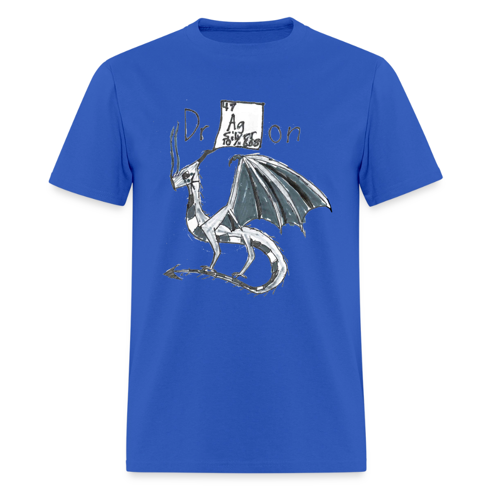 DC26 Francesca's "Silver Dragon" T-shirt - royal blue