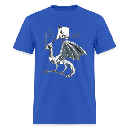 DC26 Francesca's "Silver Dragon" T-shirt - royal blue