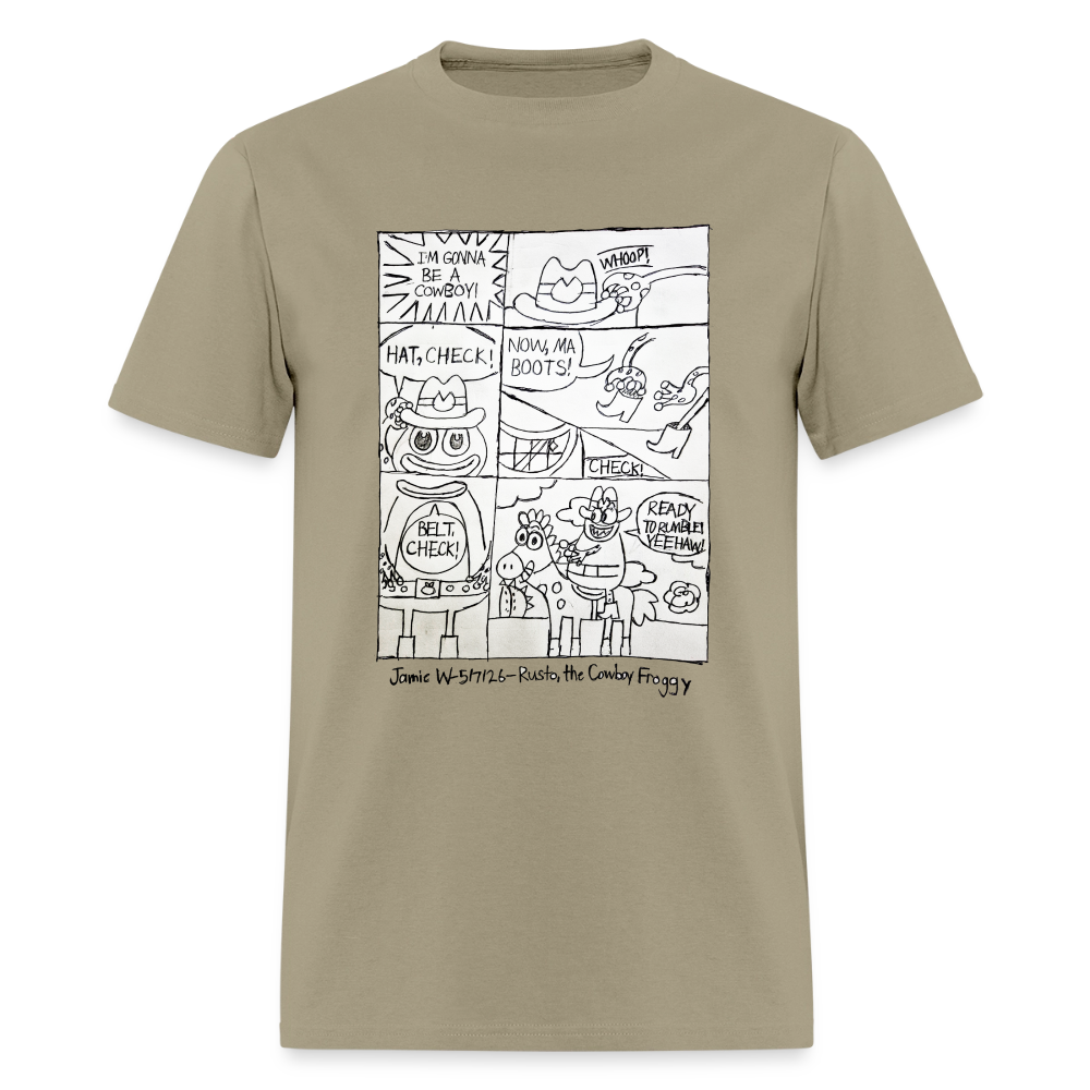 DC26 Jamie's "Cowboy Froggie" T-shirt - khaki