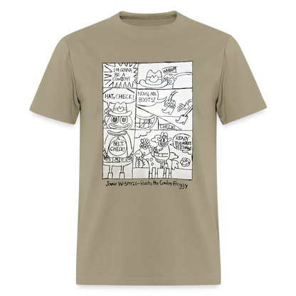 DC26 Jamie's "Cowboy Froggie" T-shirt - khaki