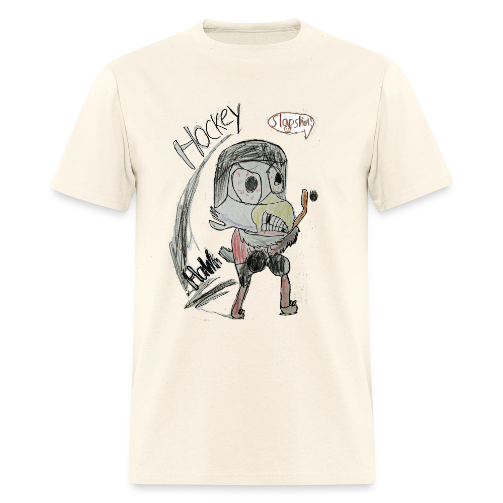 DC26 luca's "Hockey Hawk" T-shirt - sweet cream heather