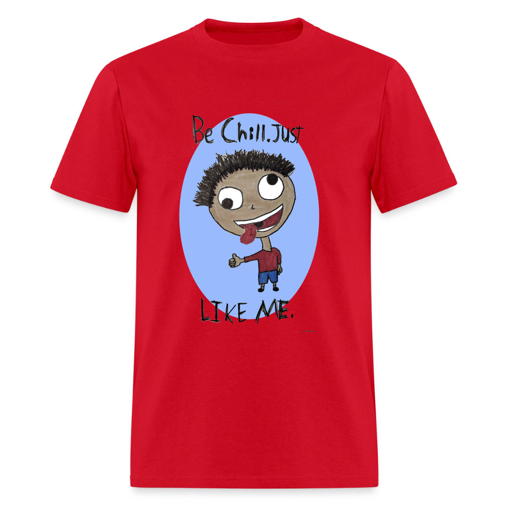 DC26 Anthony's "Be Chill" T-shirt - red