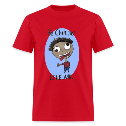 DC26 Anthony's "Be Chill" T-shirt - red