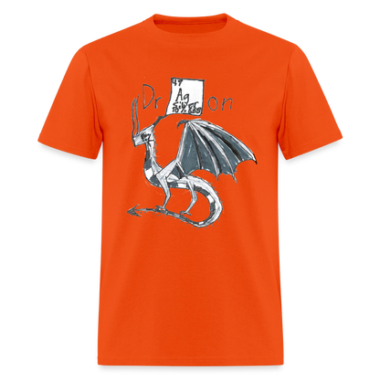 DC26 Francesca's "Silver Dragon" T-shirt - orange
