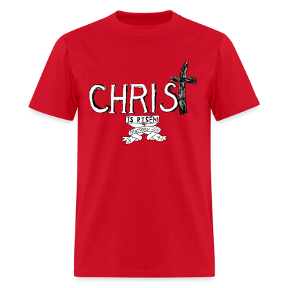 DC26 Parker's "Christ is Risen!" T-shirt - red
