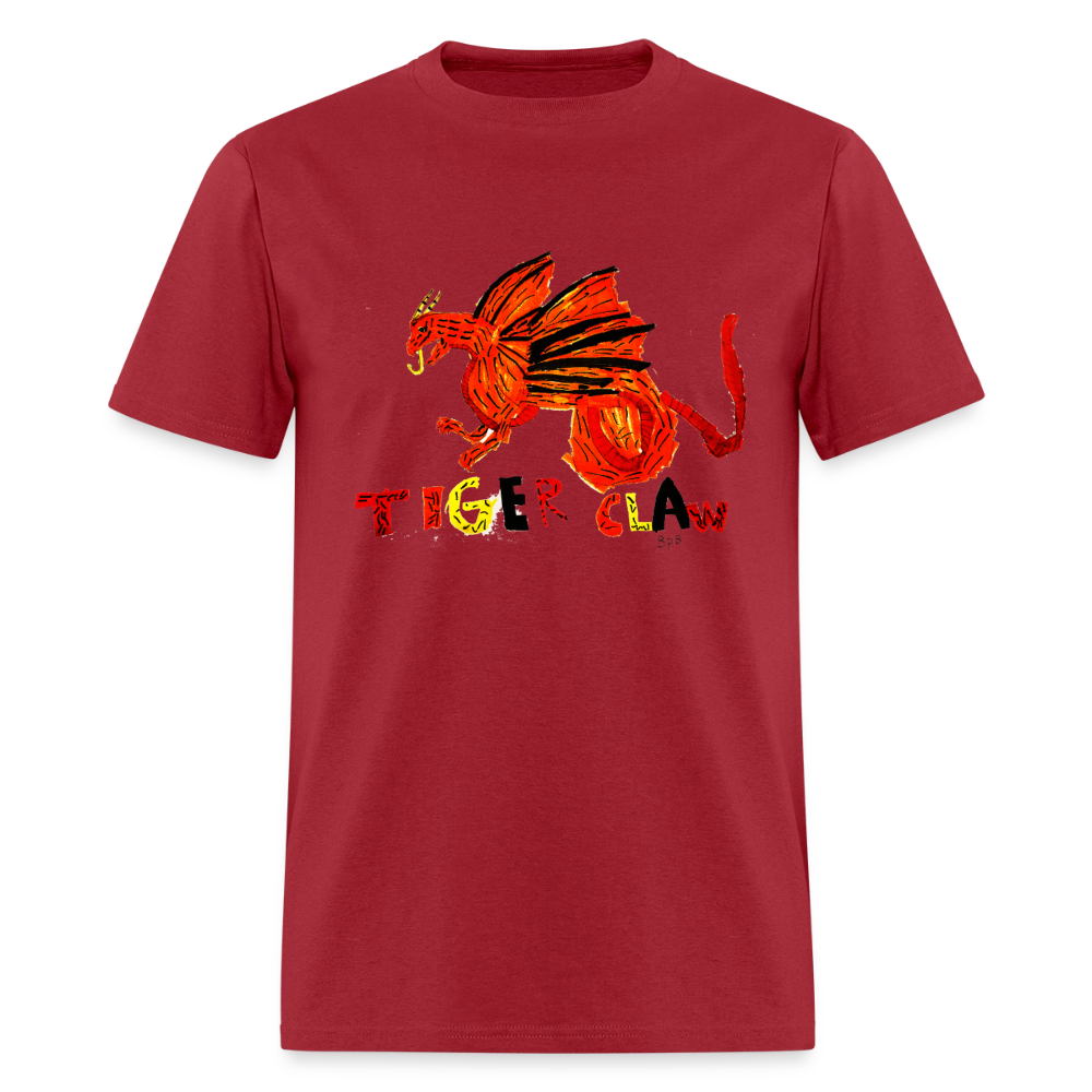 DC26 Beyler's "Tiger Claw" T-shirt - dark red