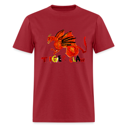 DC26 Beyler's "Tiger Claw" T-shirt - dark red