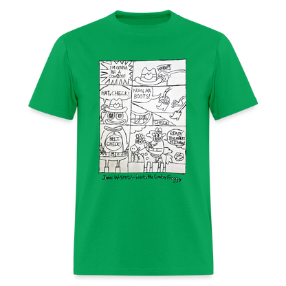 DC26 Jamie's "Cowboy Froggie" T-shirt - bright green