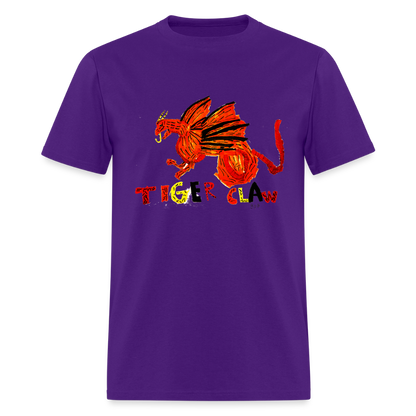 DC26 Beyler's "Tiger Claw" T-shirt - purple